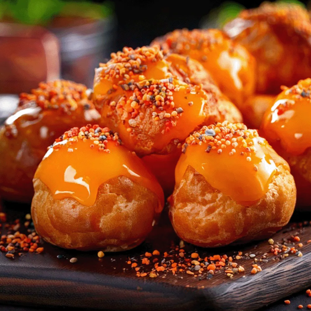 Oranje soesjes