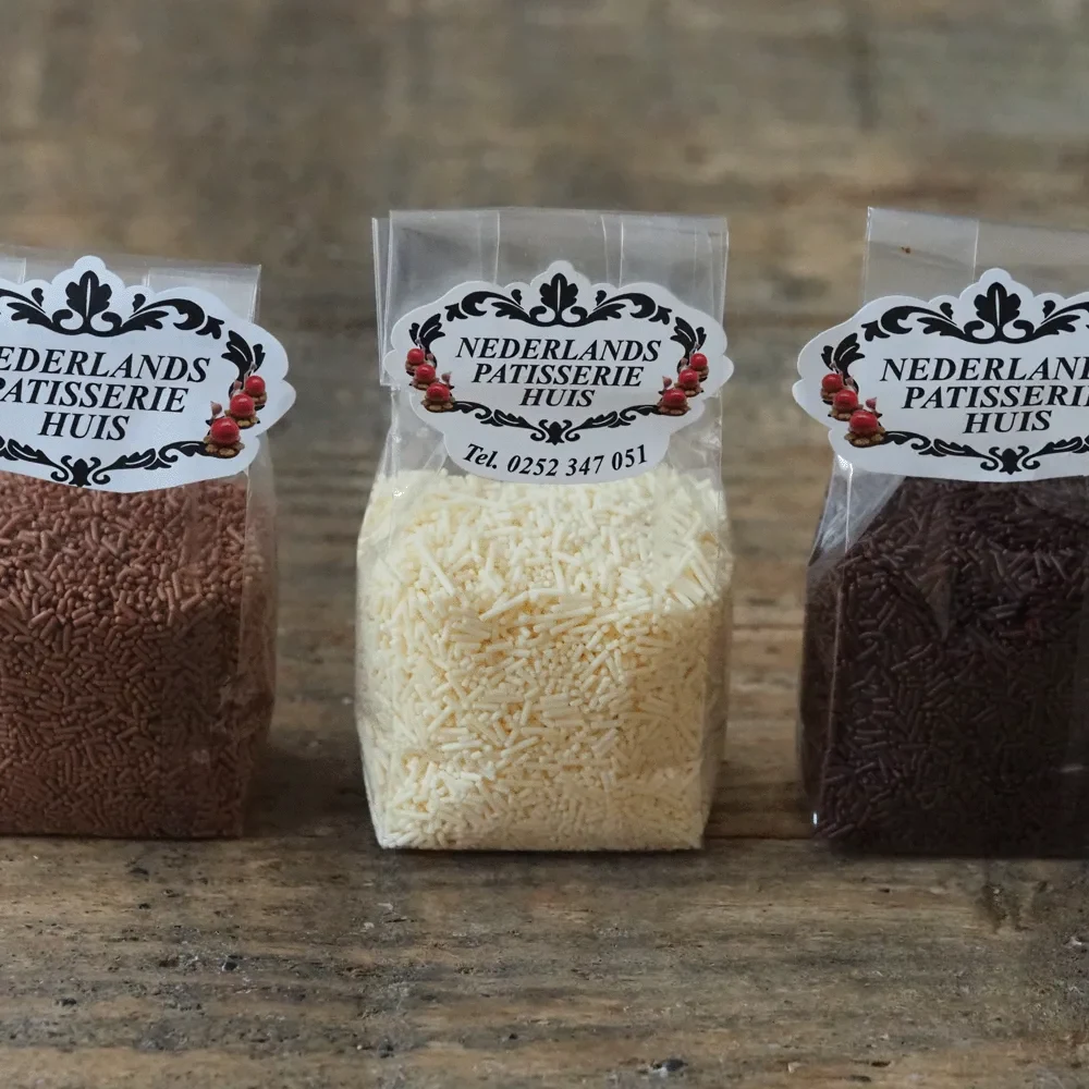 Callebaut Hagelslag / Vermicelli (wit) — foto 3