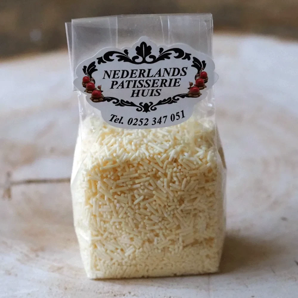 Callebaut Hagelslag / Vermicelli (wit)