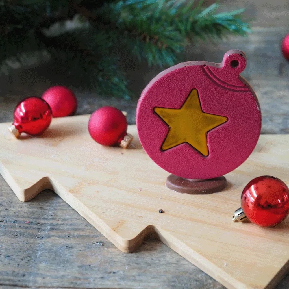 Chocolade Kerstbal