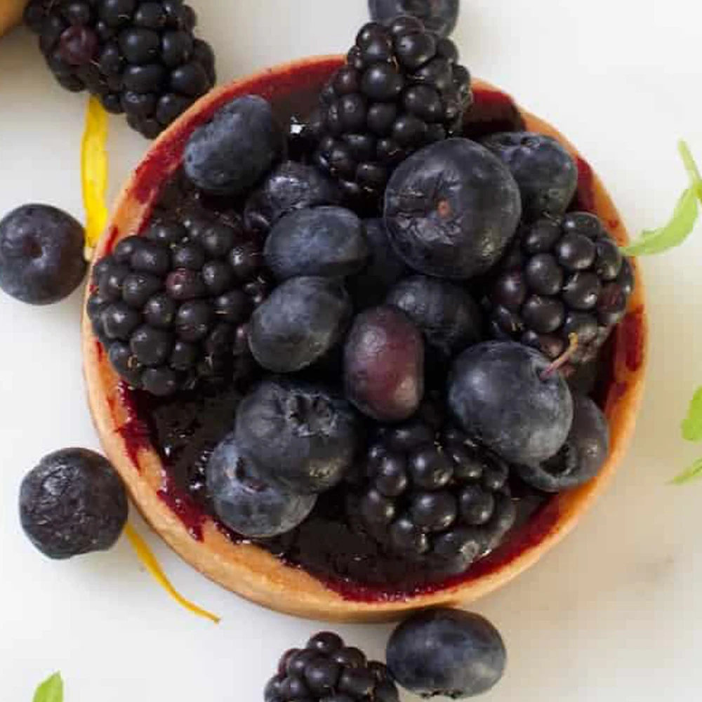 Bosvruchten Tartelette