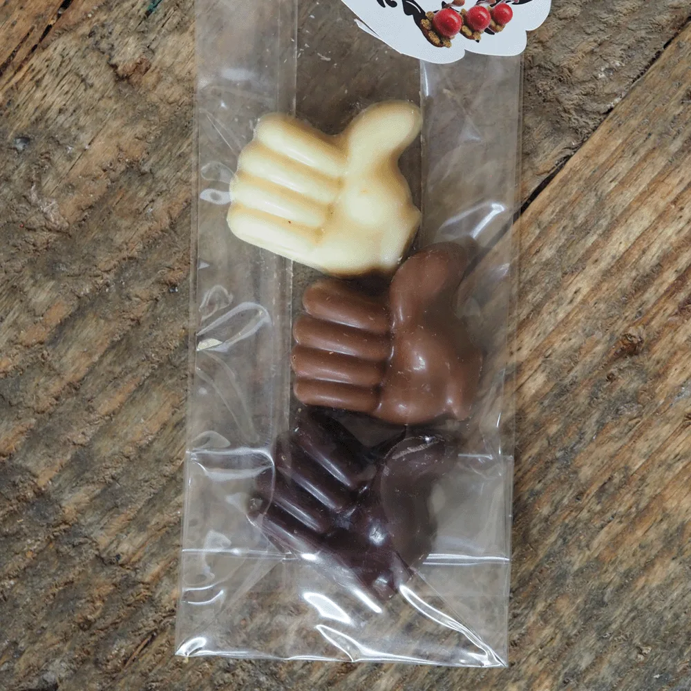 Chocolade duimpjes