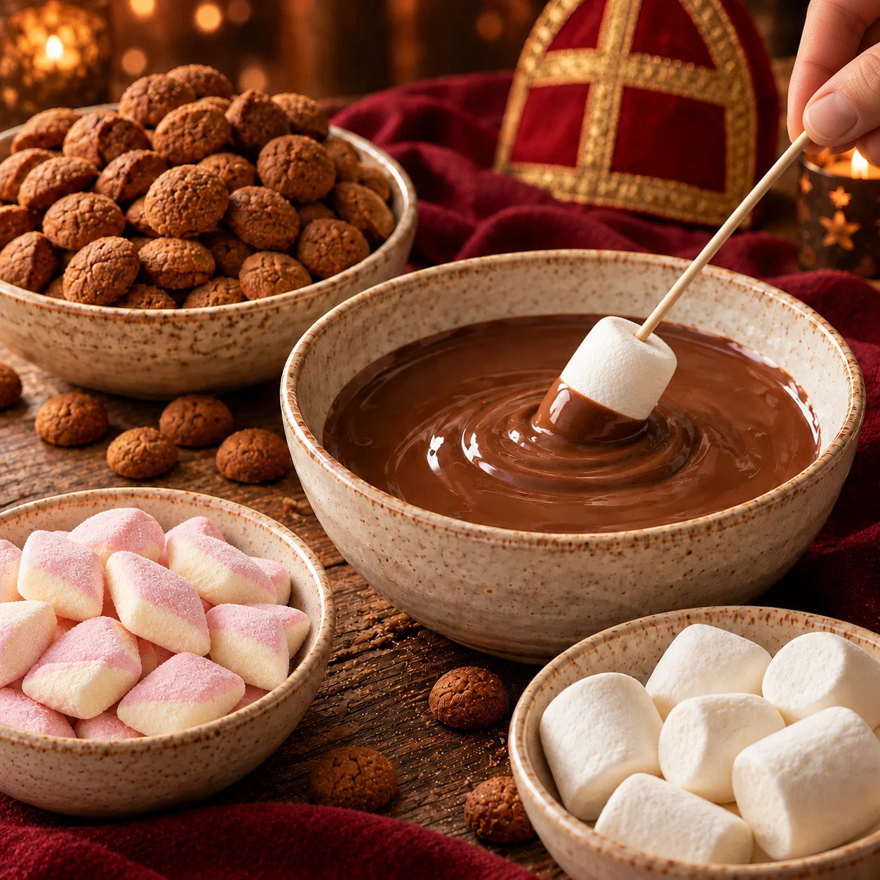 Chocoladefondue Sinterklaas