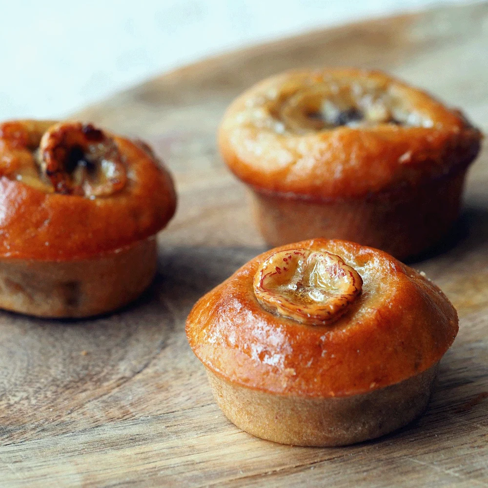 Mini Bananen Muffins