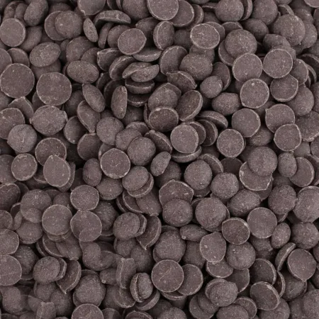 Chocolade druppels puur