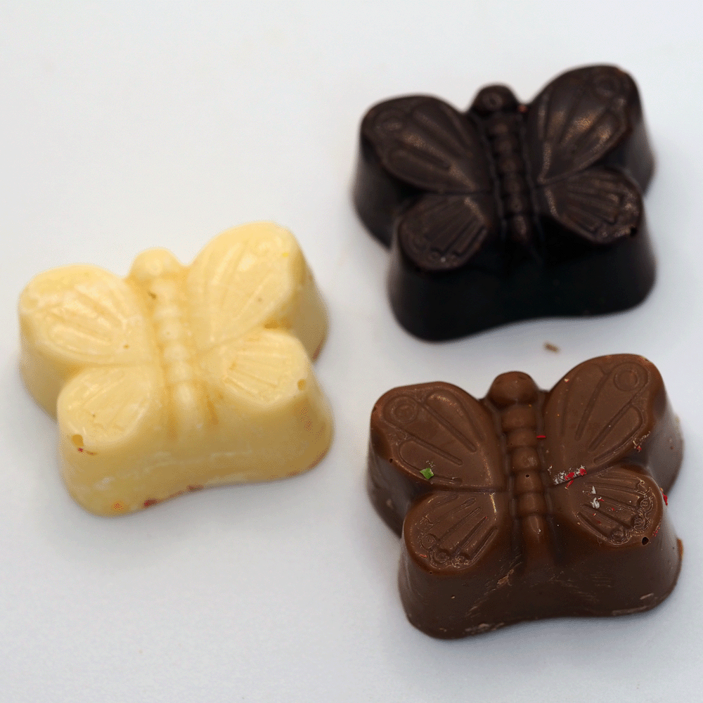 Chocolade vlinders
