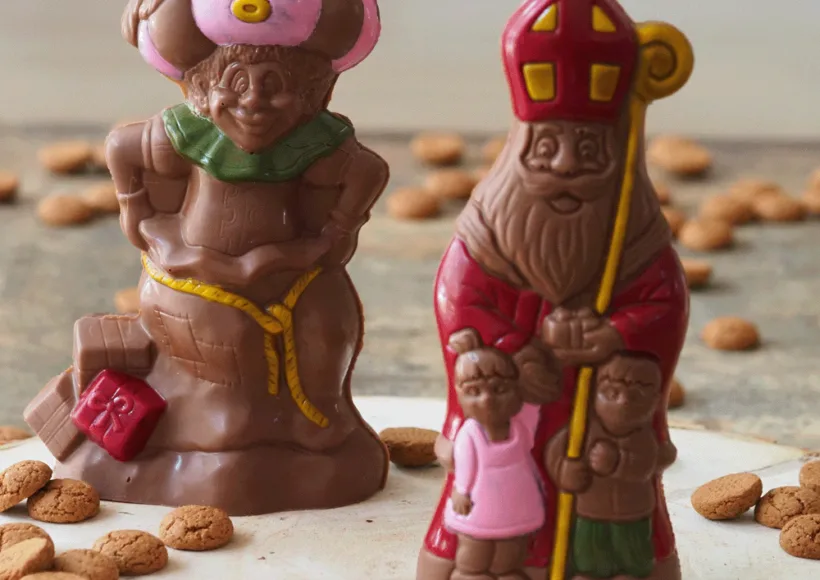 Sint en Piet holfiguur