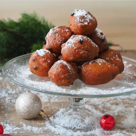 Oliebollen met krenten