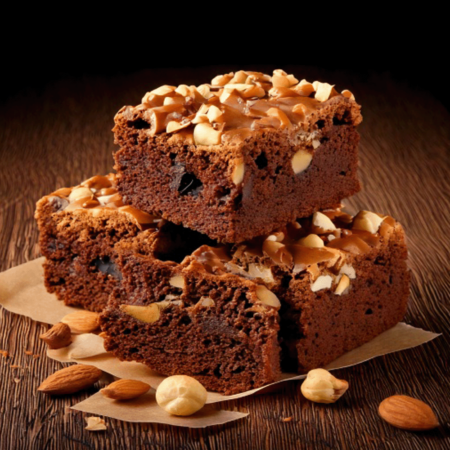 Nutty brownies