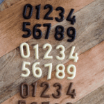 Mini chocolade cijfers