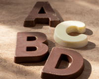 Chocolade letters